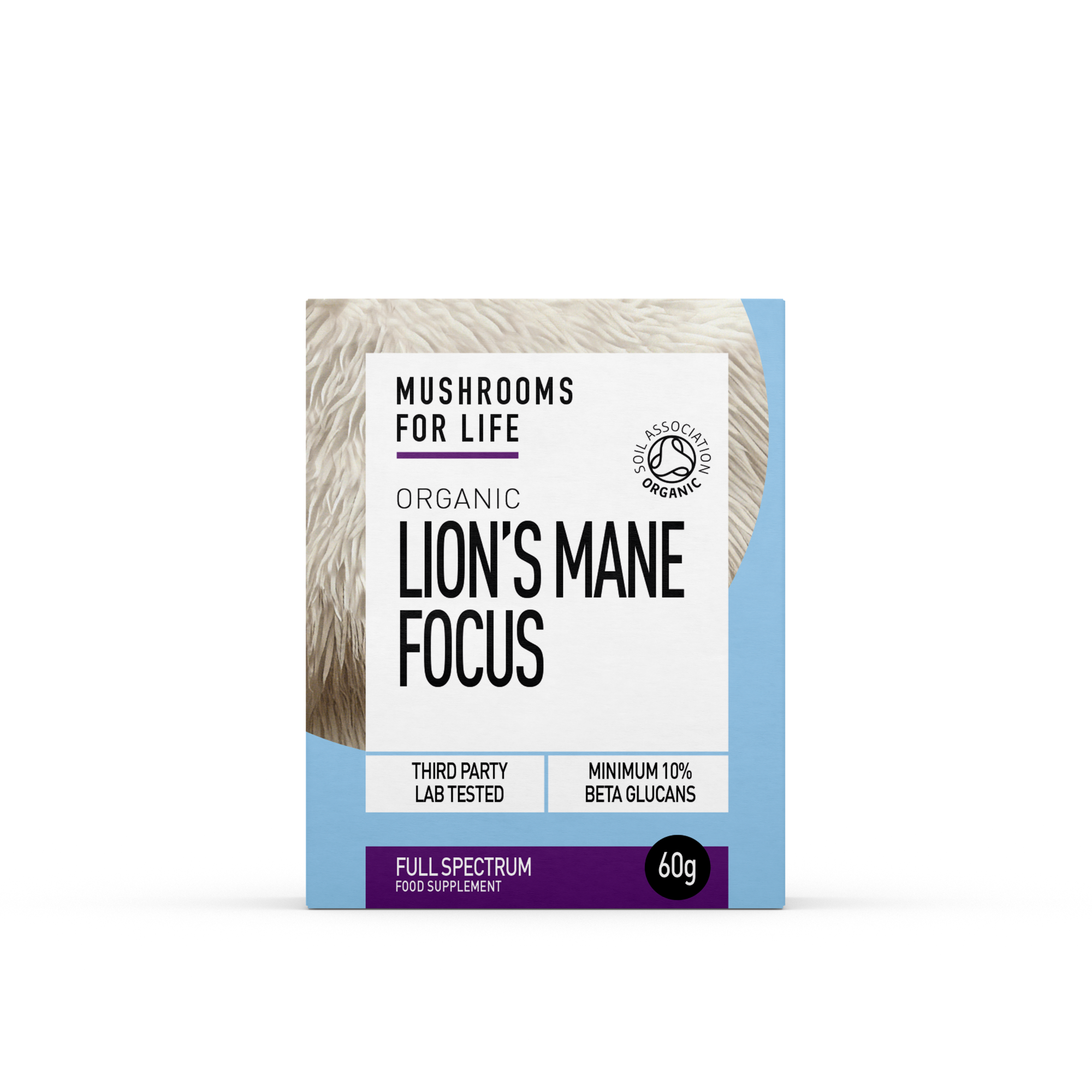 Organic Lion's Mane Focus Extract Powder 60g