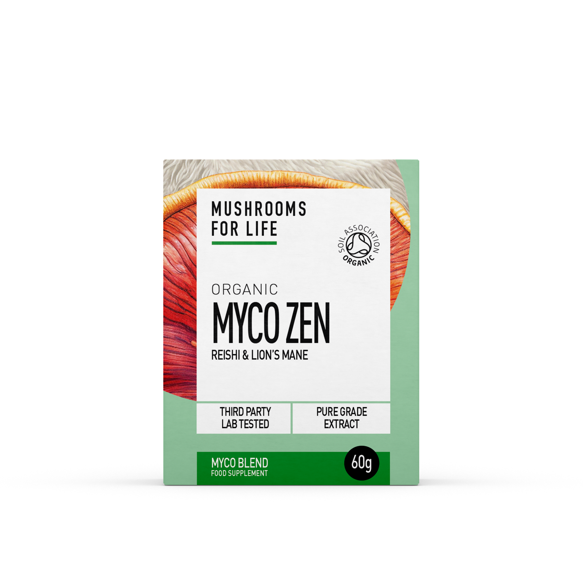 Organic Myco Zen Extract Powder 60g