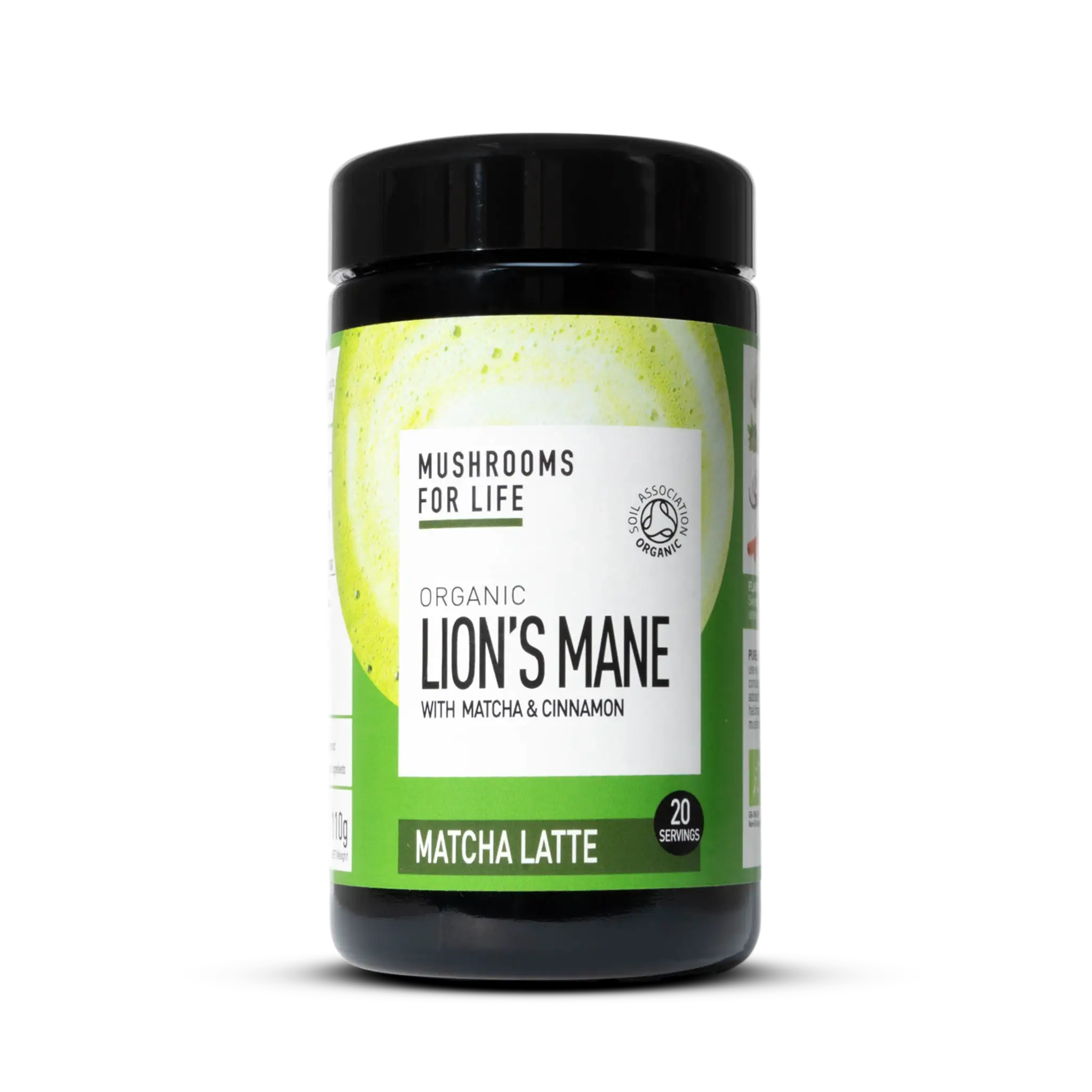 Organic Lion’s Mane Matcha Latte